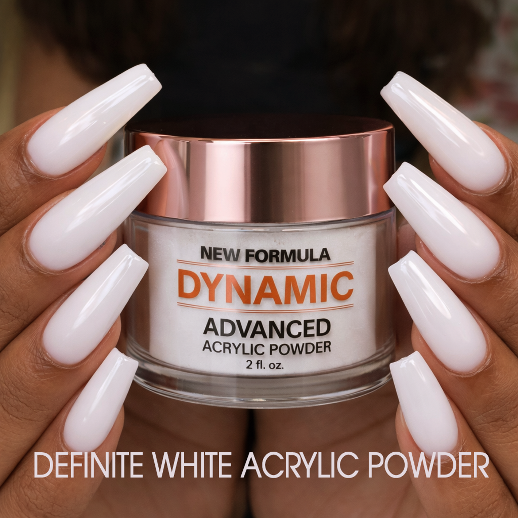 Clear / White / Soft White - purified acrylic powder for dipping and sculpting