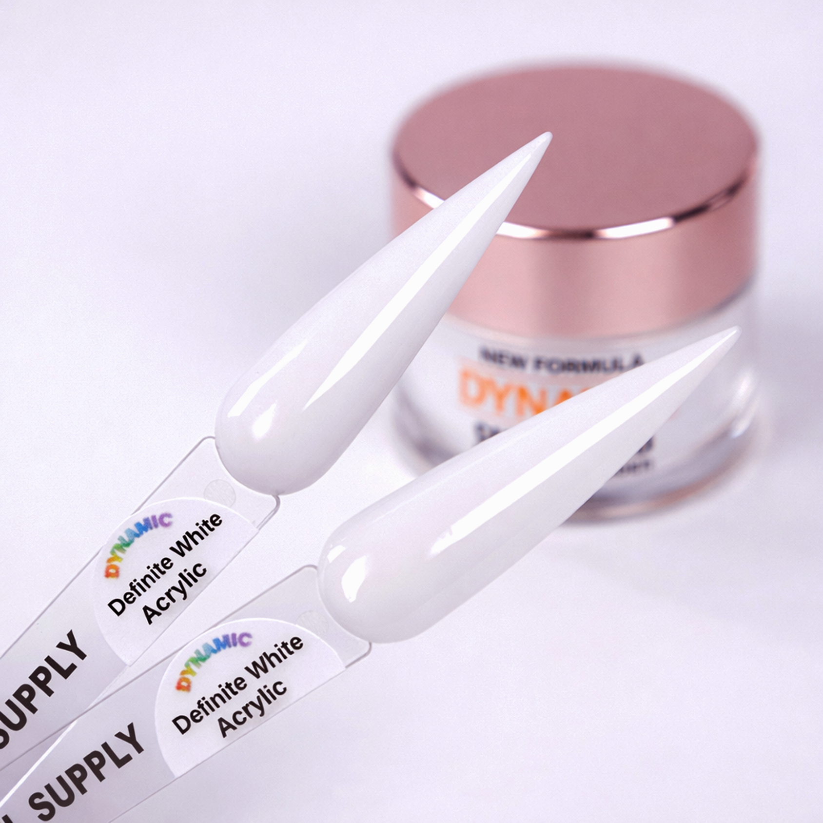 Clear / White / Soft White - purified acrylic powder for dipping and sculpting
