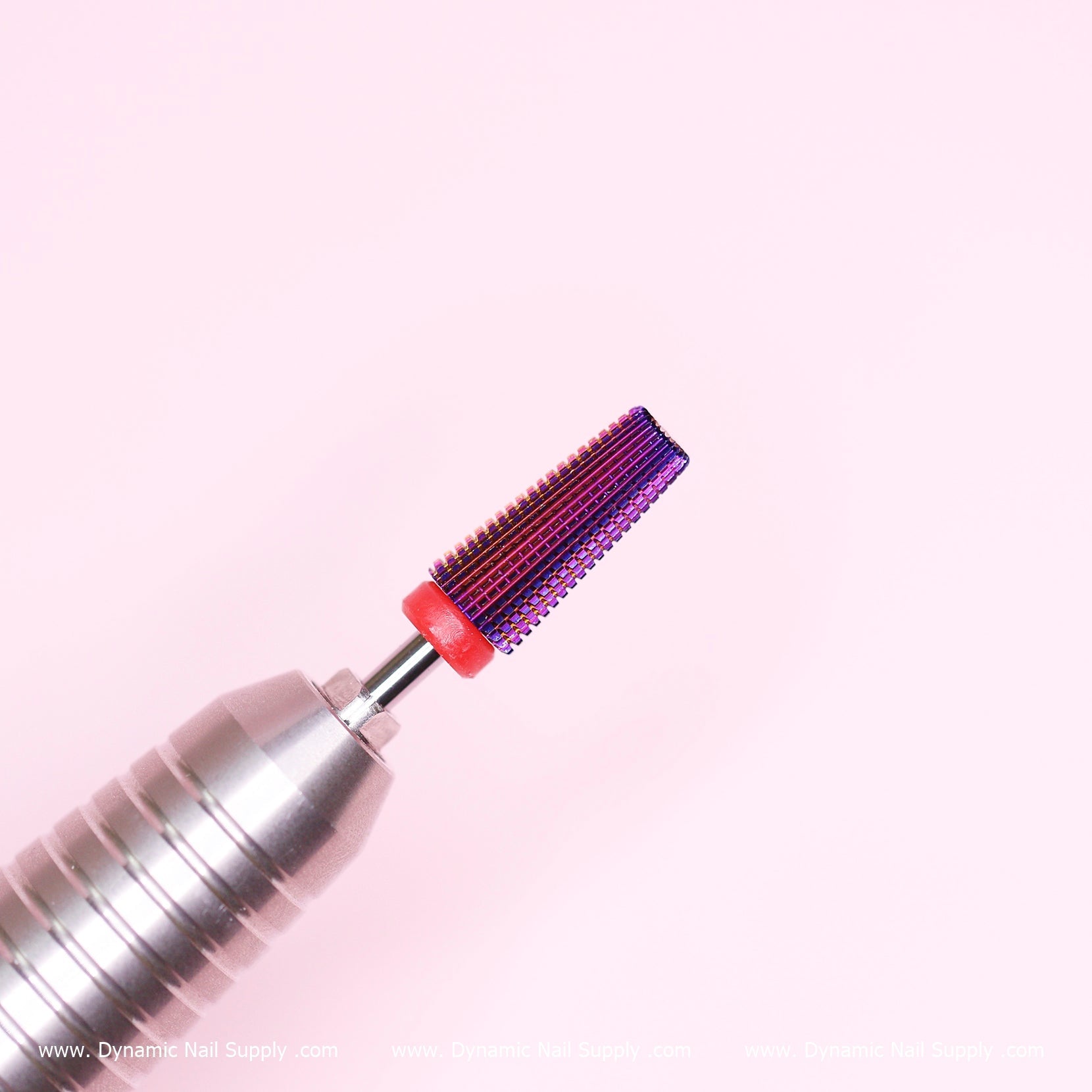 5-in-1 Fine grit Drill Bit (Titanium color) - Safety For Sealing cuticle & Smooth out acryl