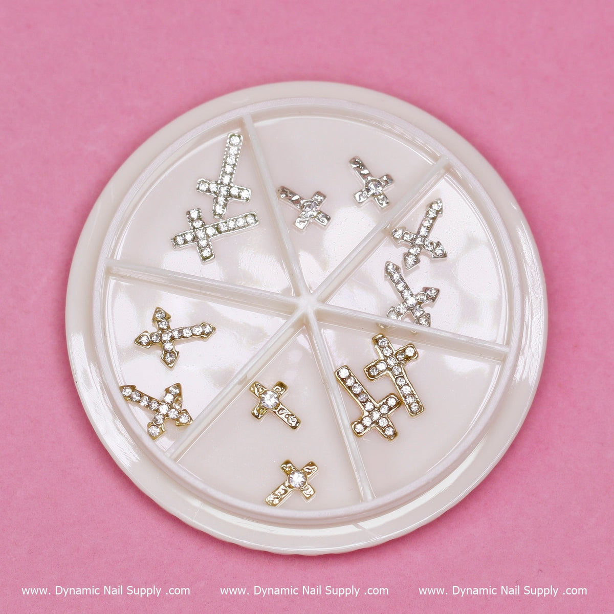 3D Crosses Charms for Nails art design (style #1)