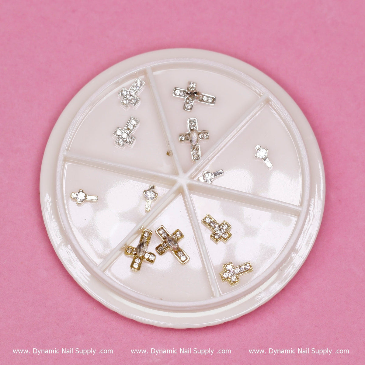 3D Crosses Charms for Nails art design (style #2)