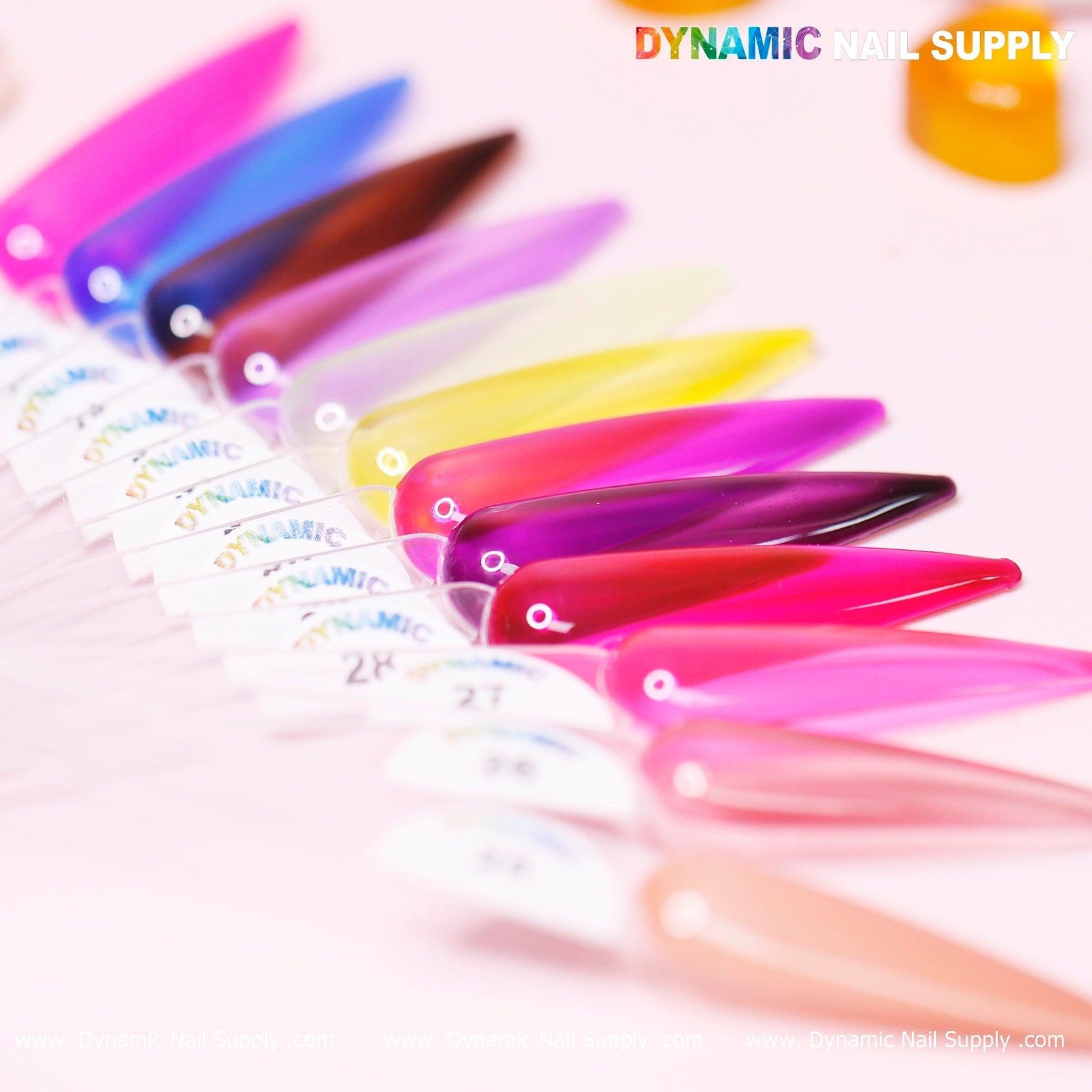 Crystal Gel Polish - Jelly Color Collection (36 sheer colors)