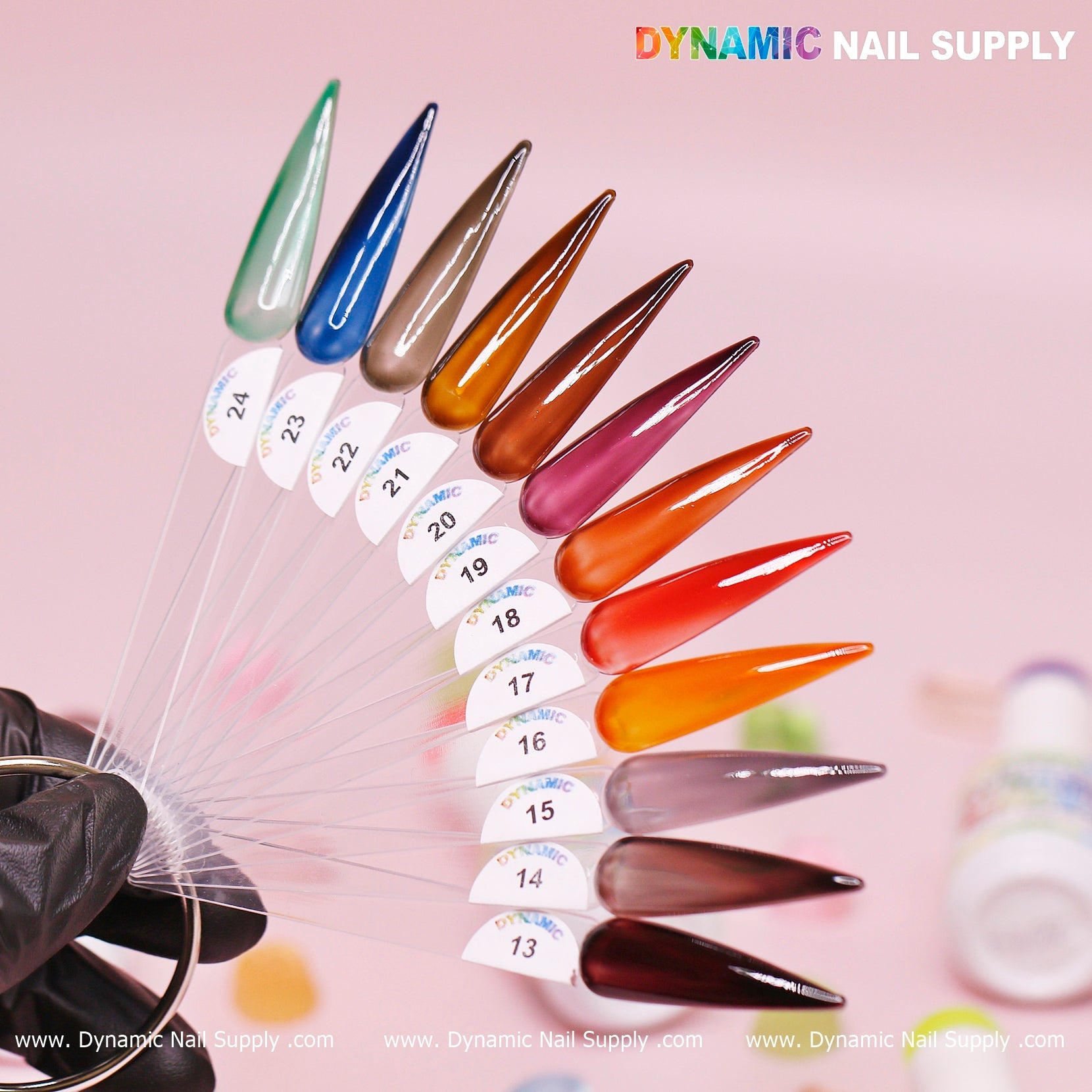 Crystal Gel Polish - Jelly Color Collection (36 sheer colors)