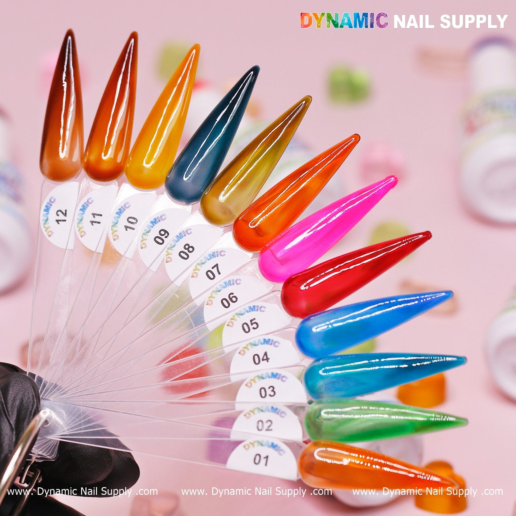 Crystal Gel Polish - Jelly Color Collection (36 sheer colors)