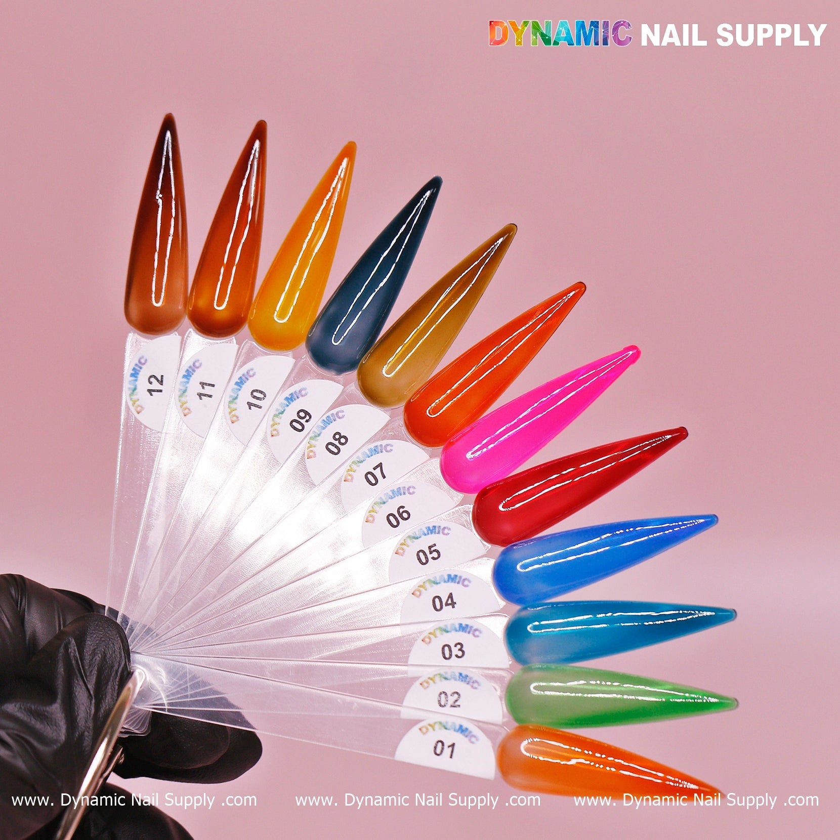 Crystal Gel Polish - Jelly Color Collection (36 sheer colors)