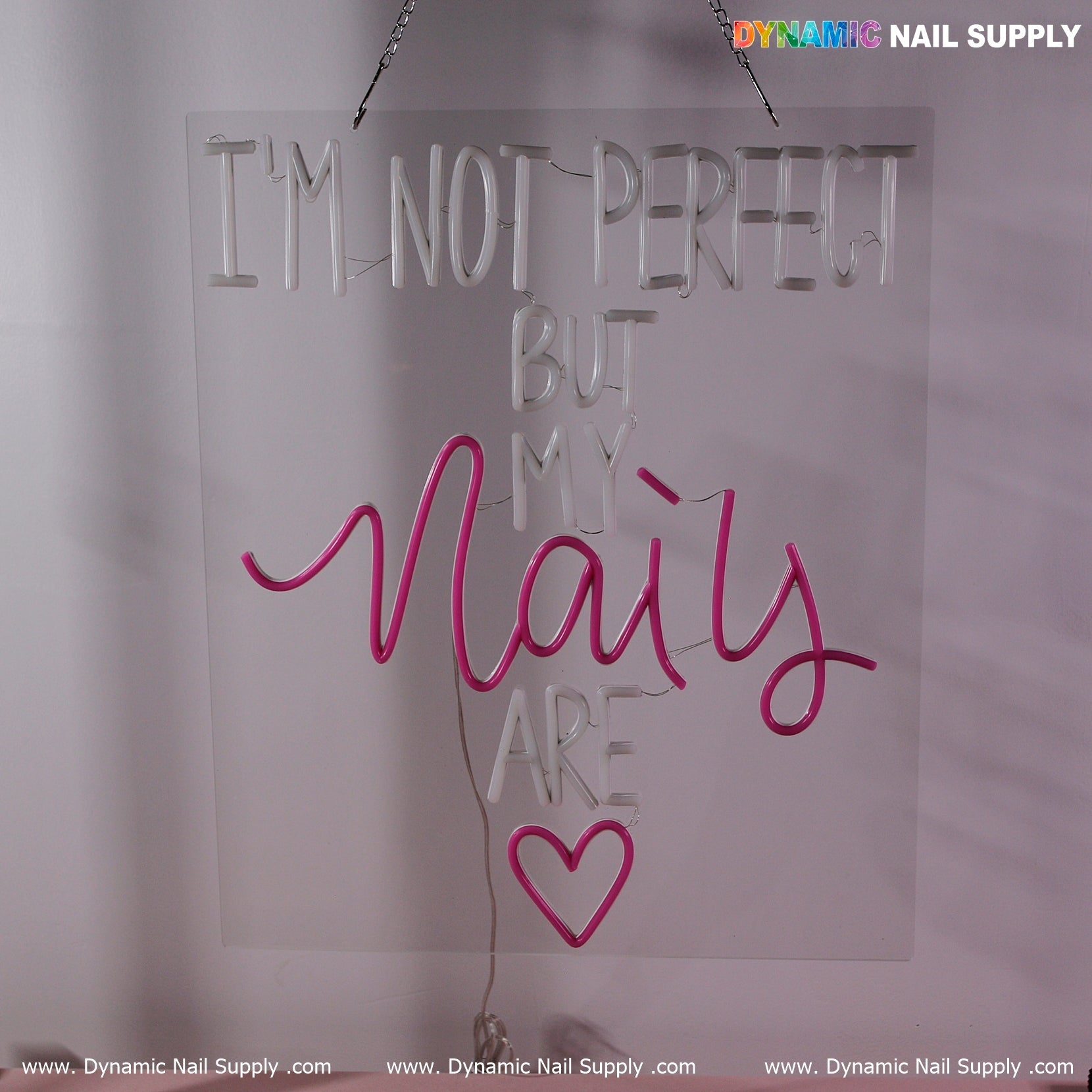 "NAIL BOSS" Bright LED Sign for Salon, Spa & Beauty Room Decoration
