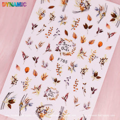 Autumn, Fall Leaves Sticker (F785)