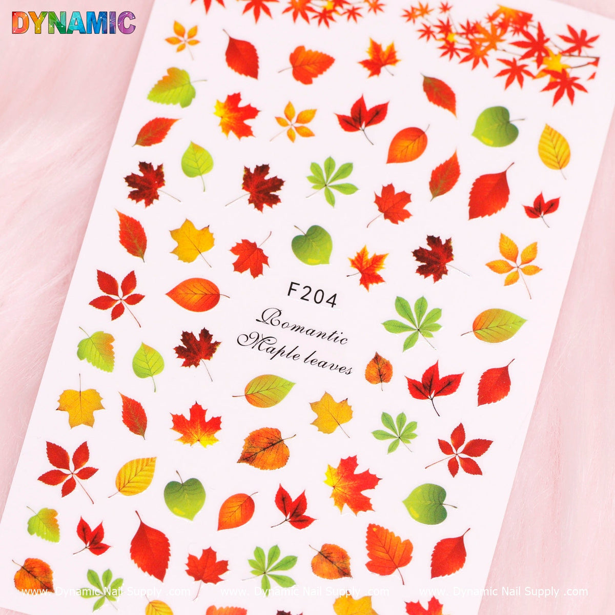 Autumn, Fall Leaves Sticker (F204)