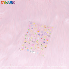 Colorful Kid Hand Drawing Sticker (TS-1249)