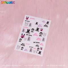 Bad Bunny, Hip Hop Sticker (MG10825-67)