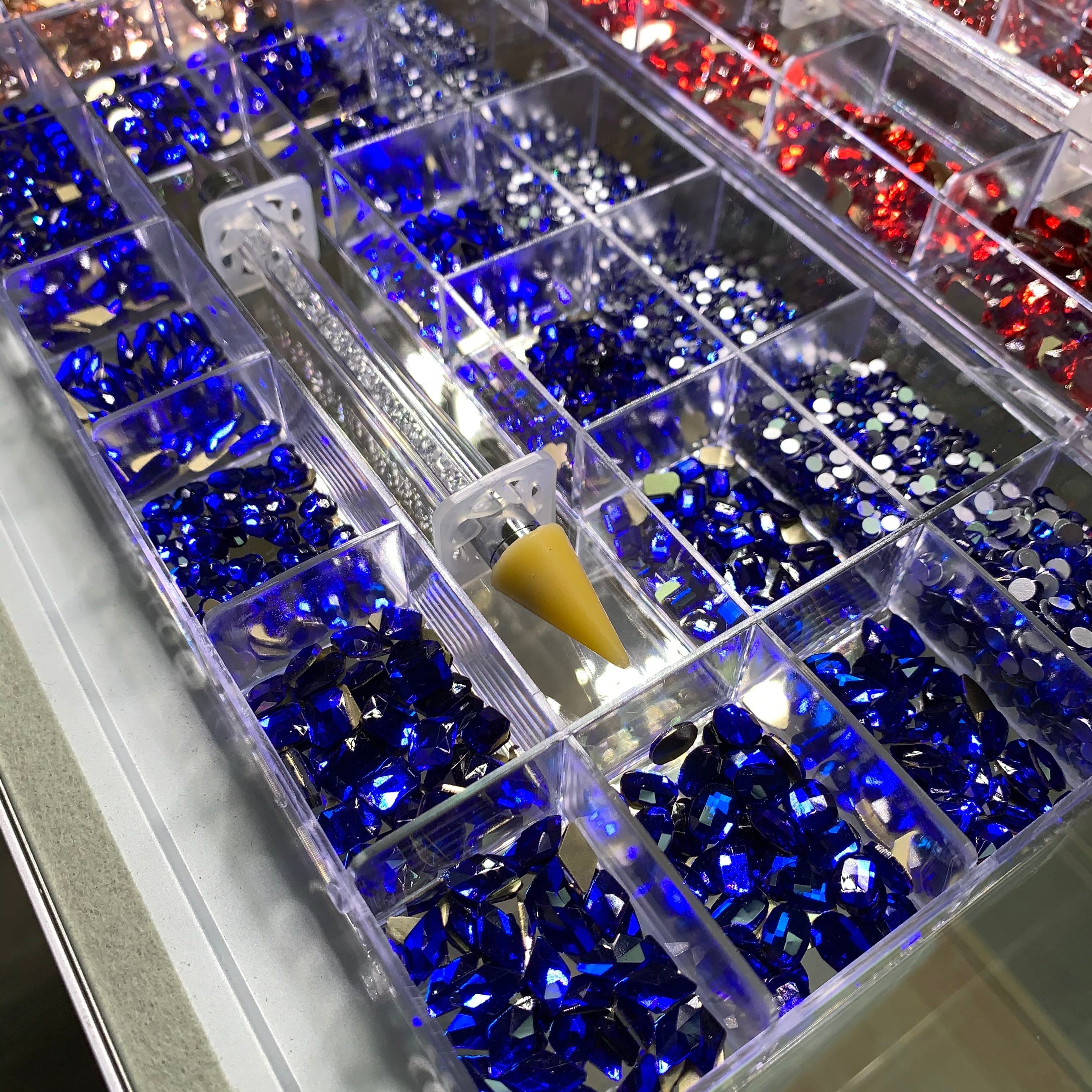 Bling Bling set - Rose - Red - Blue - Gold - 3000pcs each