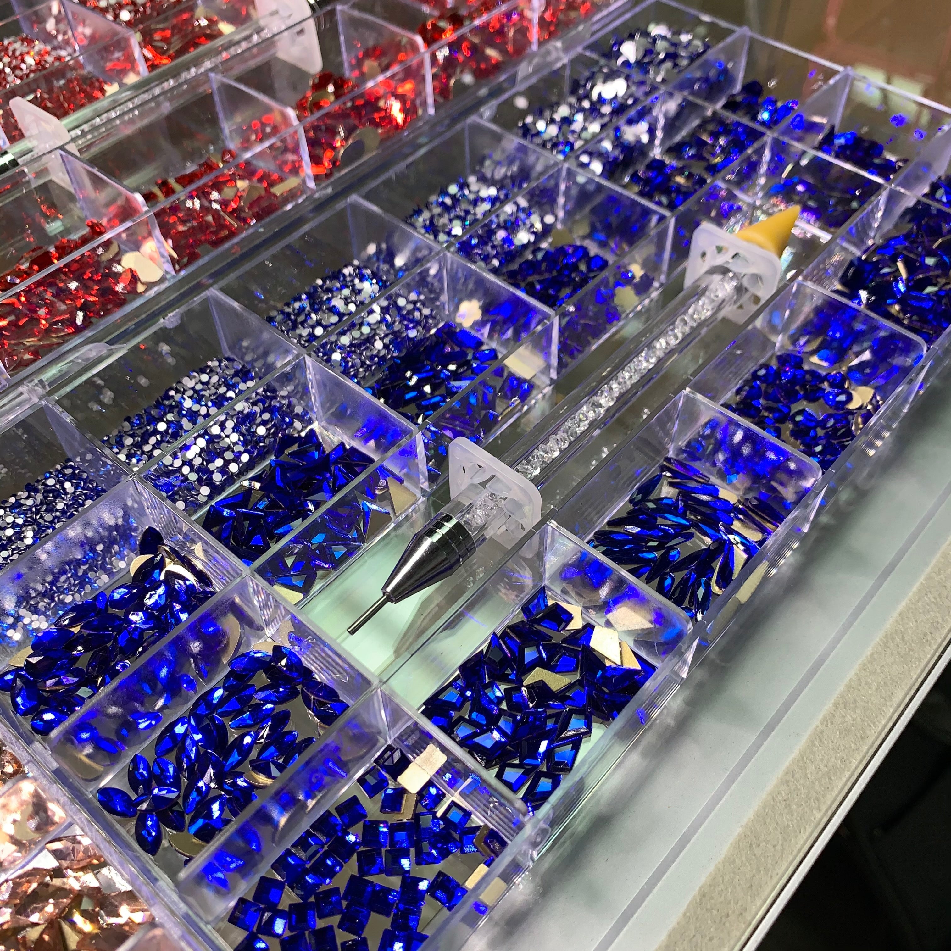 Bling Bling set - Rose - Red - Blue - Gold - 3000pcs each