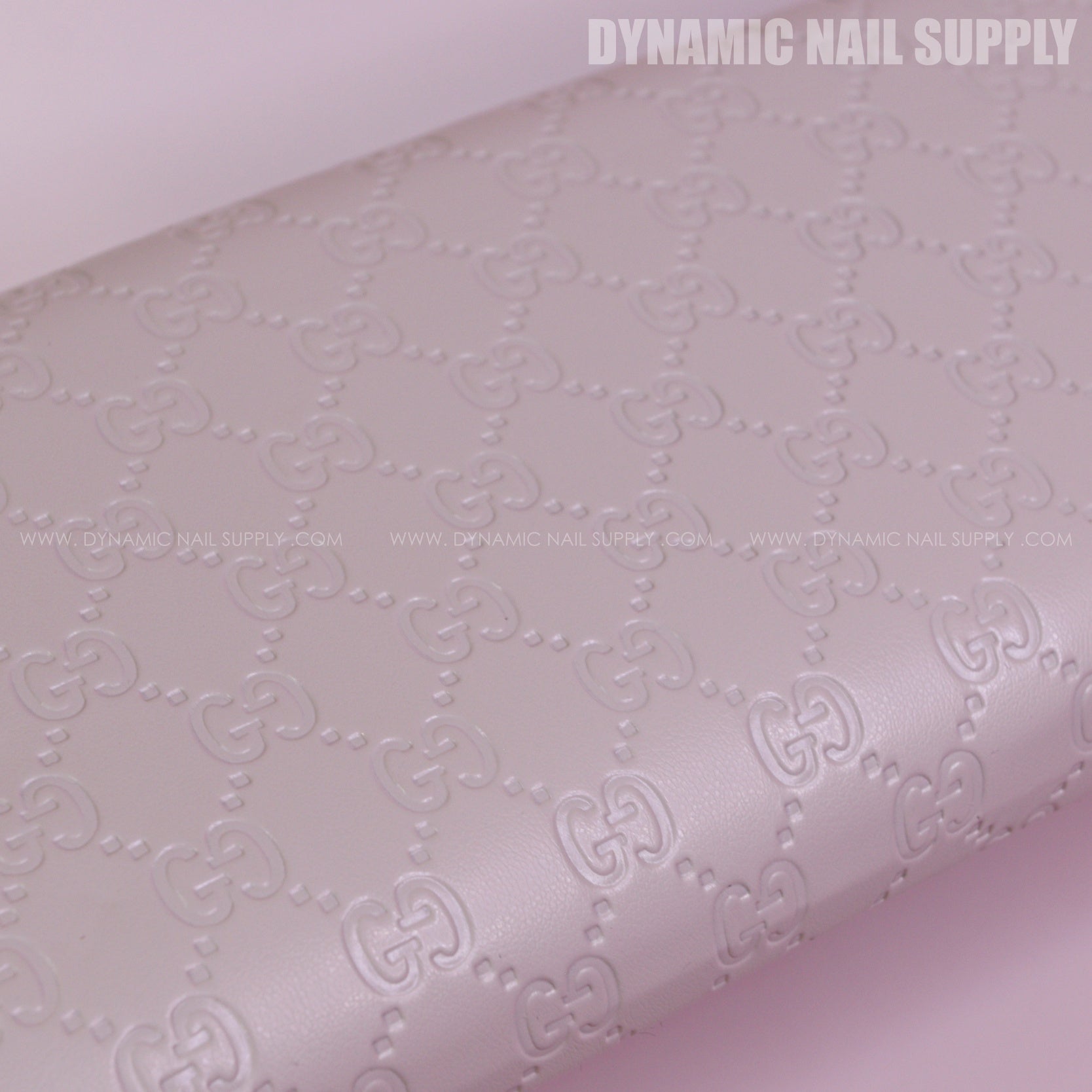 (Small Beige GCi Pattern) Armrest for Nails Studio Manicure and Pedicure Services (Reposabrazos Para Manicura)