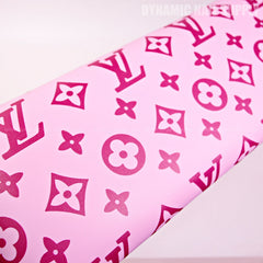 (HLA024 - Pink LV Pattern - Light Pink Base) Armrest for Nail Salon Pedicure Services (Reposabrazos Para Manicura)