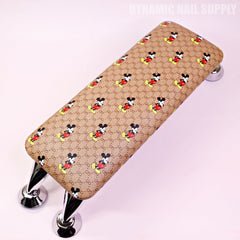 (M005 - GCI/MMouse Pattern) Armrest for Nail Table Manicure and Pedicure Services (Reposabrazos Para Manicura)