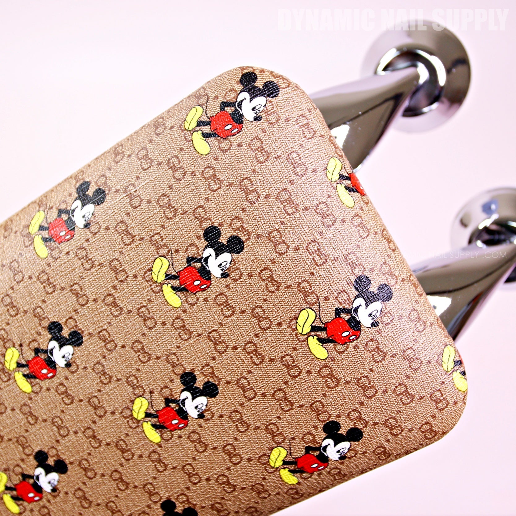(M005 - GCI/MMouse Pattern) Armrest for Nail Table Manicure and Pedicure Services (Reposabrazos Para Manicura)