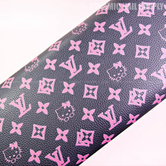 (RM009 - Pink LV/ Kitty Pattern) Handrest for Nails Studio Manicure Services (Reposabrazos Para Manicura)