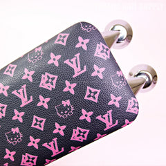 (RM009 - Pink LV/ Kitty Pattern) Handrest for Nails Studio Manicure Services (Reposabrazos Para Manicura)
