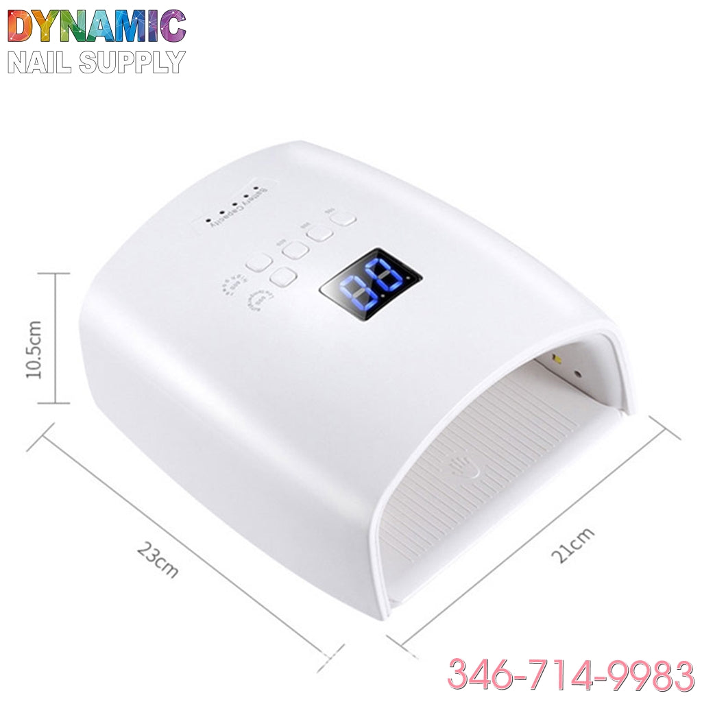 Cordless LED / UV Lamp - UV gel nail dryer 48W Rechargeable & High-powder & Faster