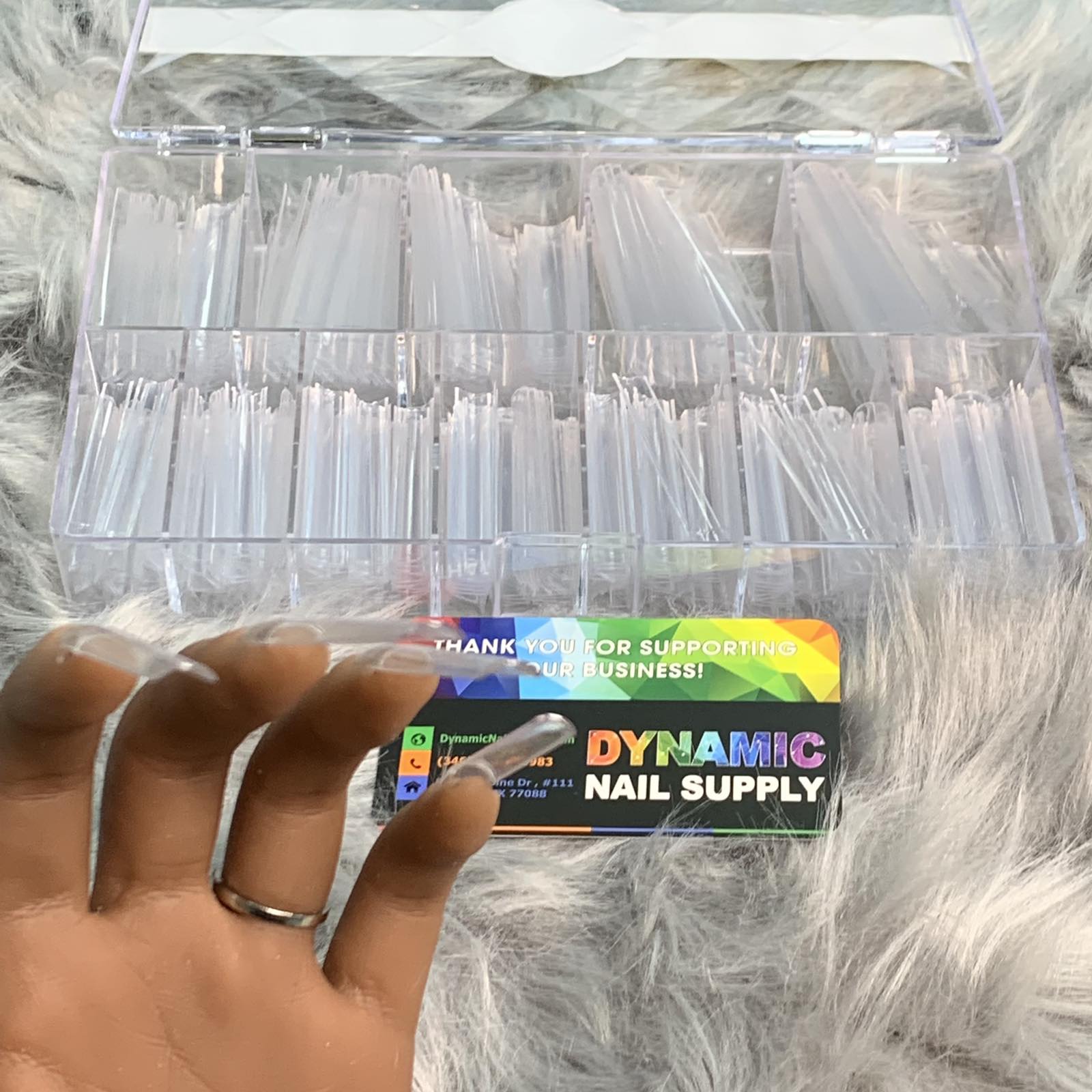 3XL Square Tips (Non C-Curve) - XXXL Straight flatter and easier to apply