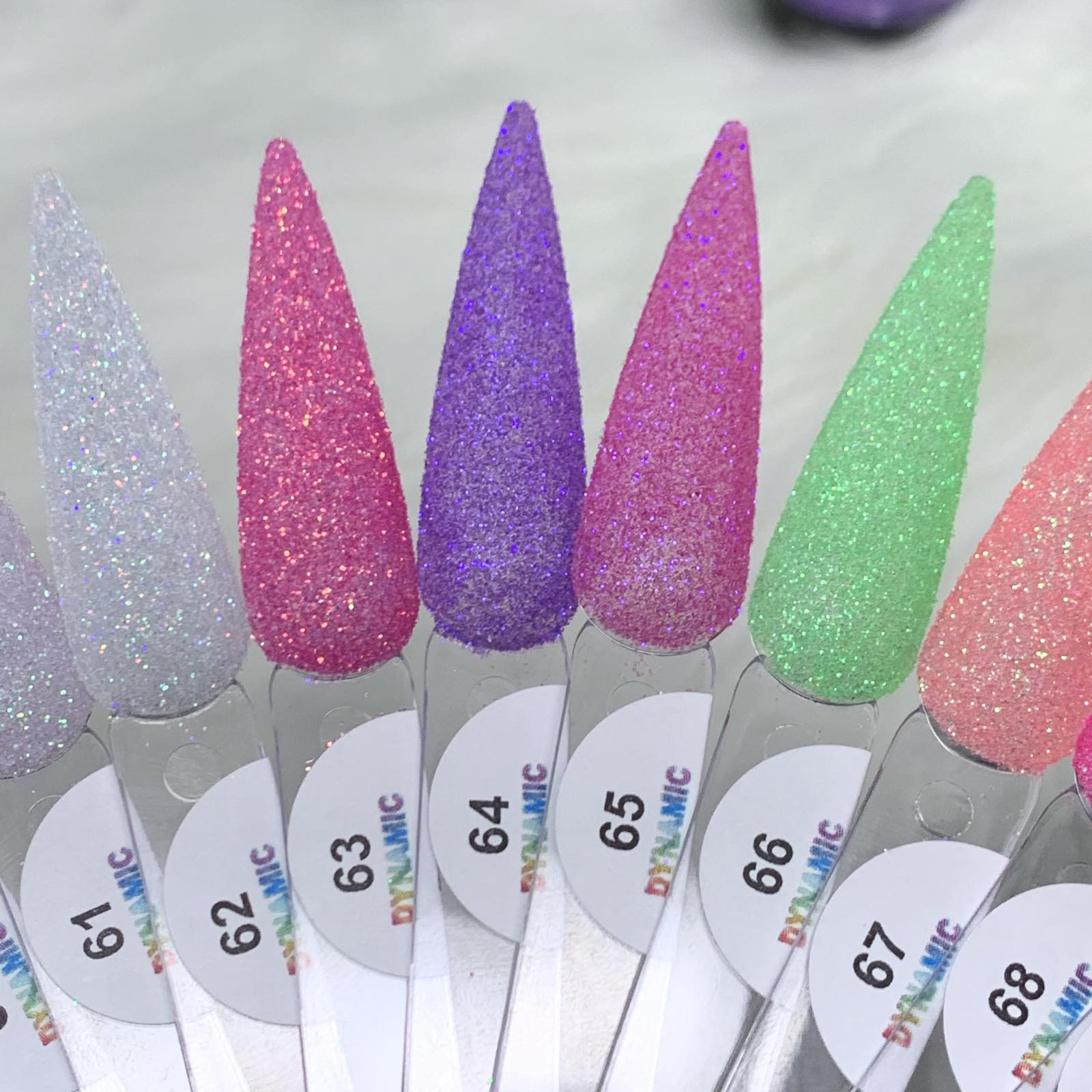 Colorful Iridescent Loose Glitter (Super-Fine Size) for Sugar Nails Art Design