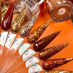 "The Beauty of Fall" Acrylic Powder Collection (part 3)