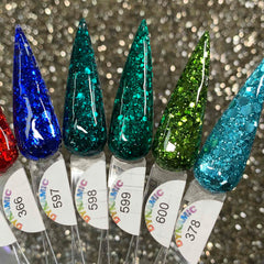 "Holiday Sparkle" Acrylic Powder Collection (Valentine's day ideas)